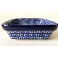 Schaal Vierkant  - Blue Diamond